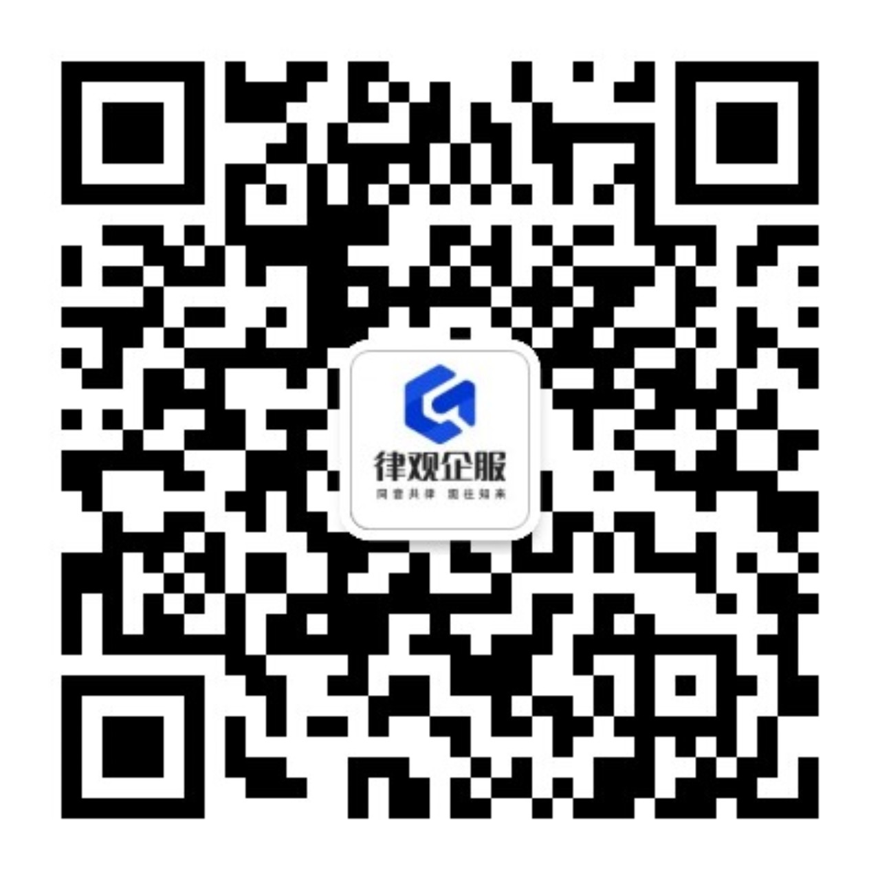律观微信公众号二维码